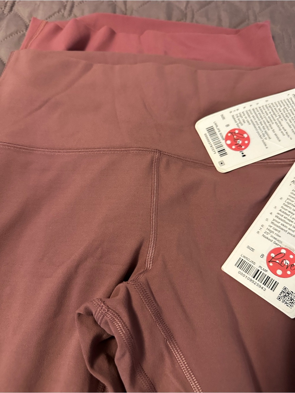 Lululemon Align Leggings-lot of 2-pinks